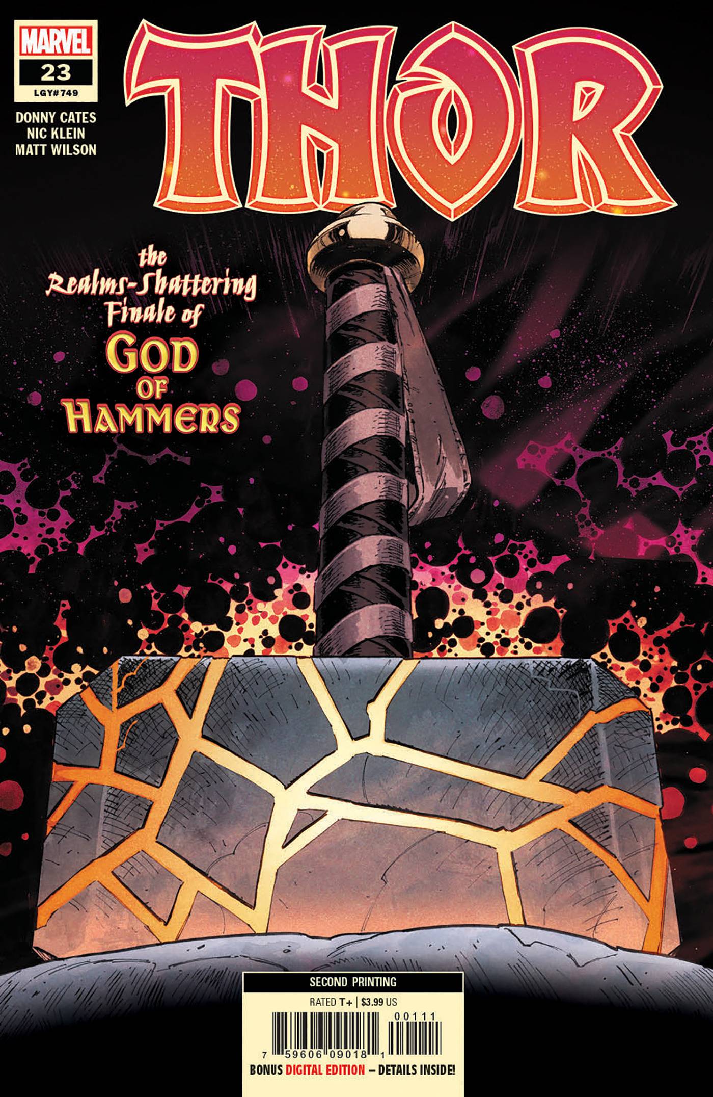 Thor #23 2nd Printing Klein Variant (2020)