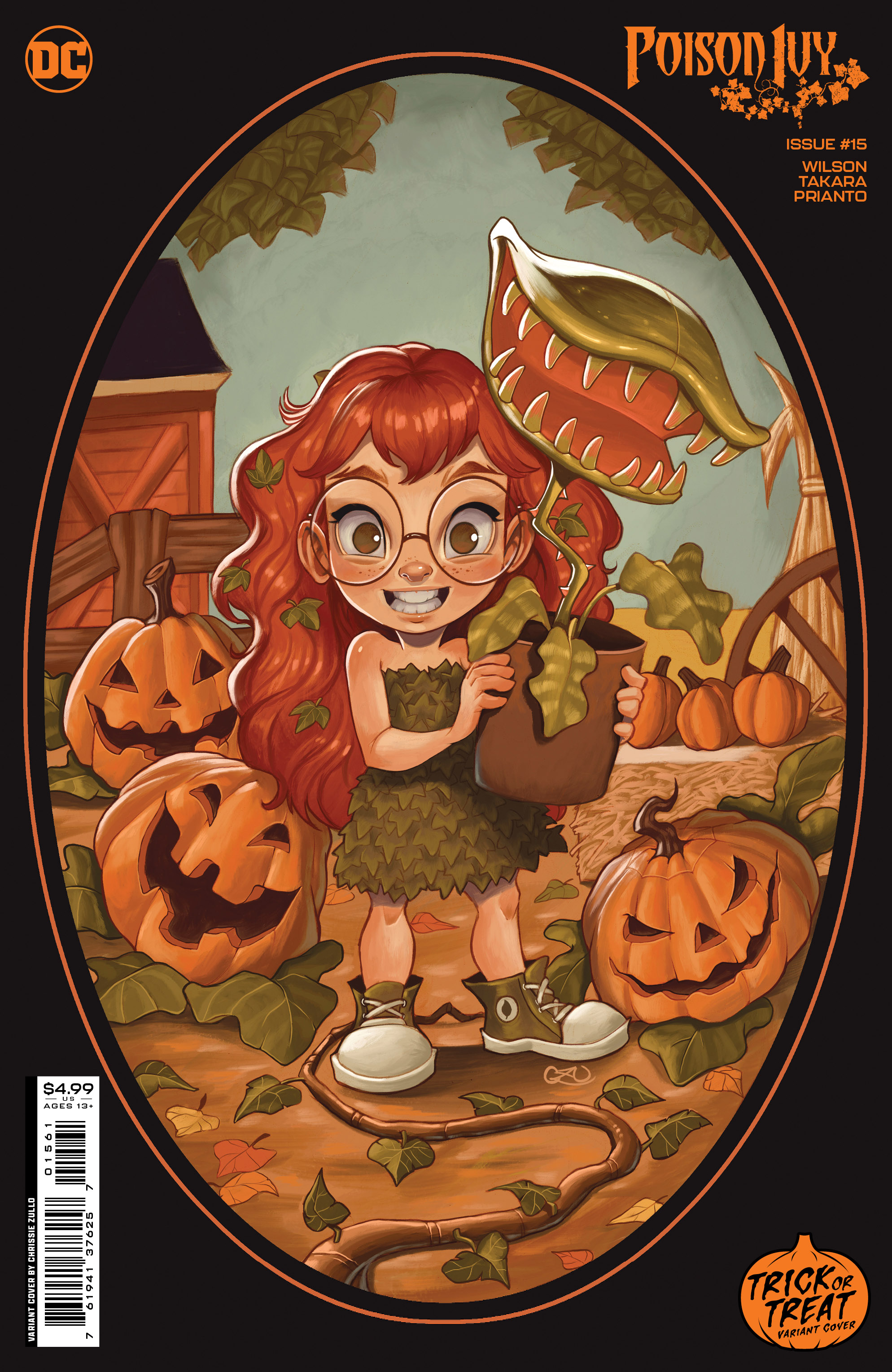 Poison Ivy #15 Cover F Chrissie Zullo Treat Or Treat Card Stock Variant