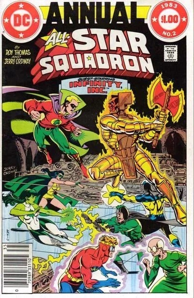 All-Star Squadron Annual #2 November, 1983. 