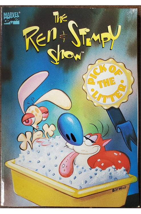 Ren & Stimpy Volume 1 Pick of The Litter Graphic Novel (Marvel 1993) Used - Very Good