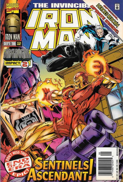 Iron Man #332 [Newsstand]-Very Good (3.5 – 5)