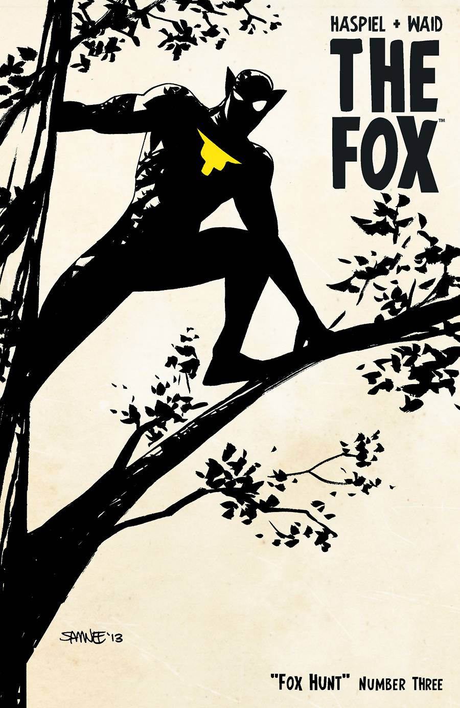 Fox (Dark Circle) #3 Chris Samnee Prowling Variant Cover