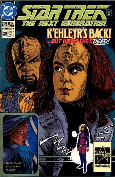 Star Trek: The Next Generation #28 [Direct](1989)-Very Fine (7.5 – 9)