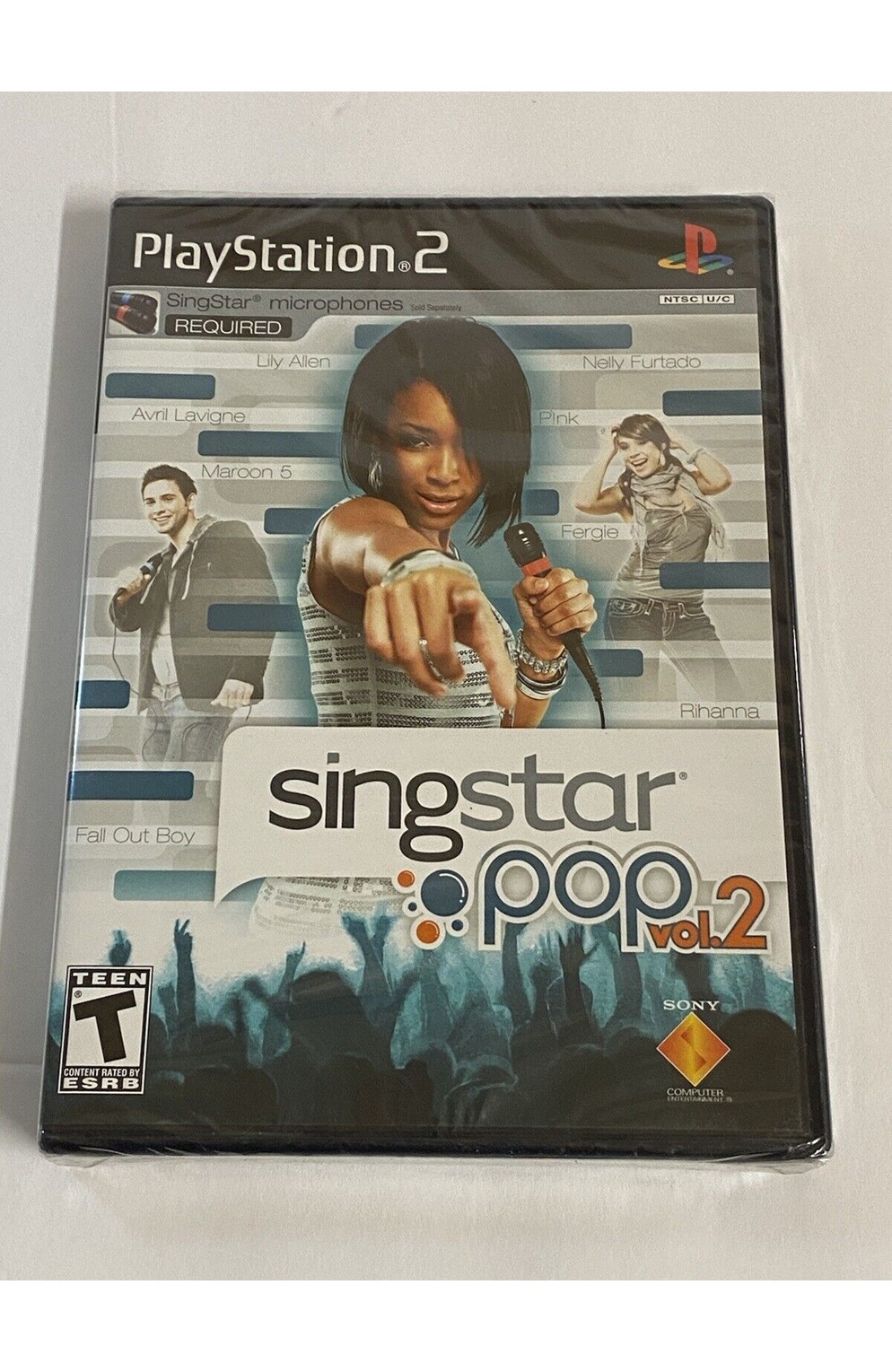 Singstar Pop Sony Playstation 2 Game