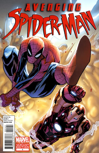 Avenging Spider-Man #1 [Variant Edition - Humberto Ramos Cover]-Near Mint (9.2 - 9.8)