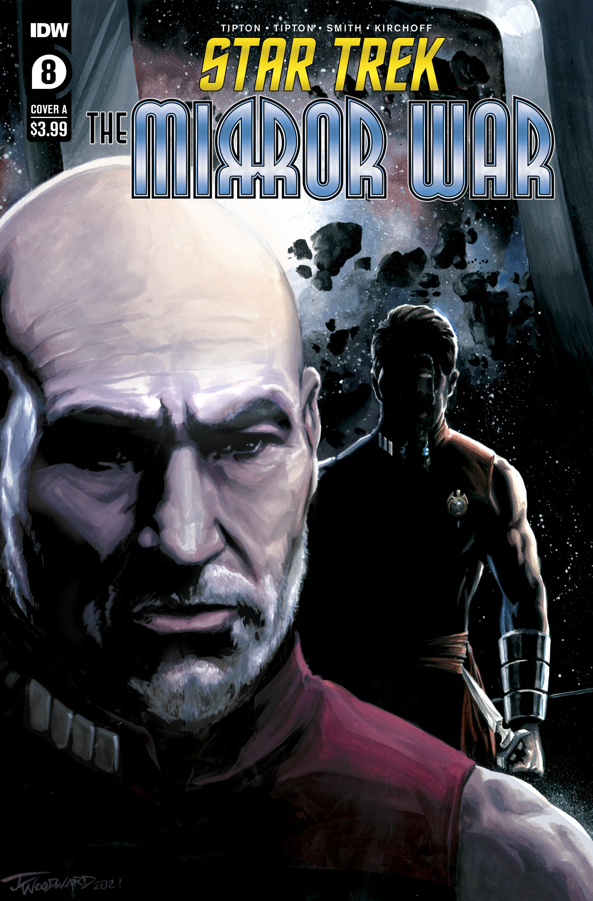 Star Trek Mirror War #8 Cover A Woodward (Of 8)