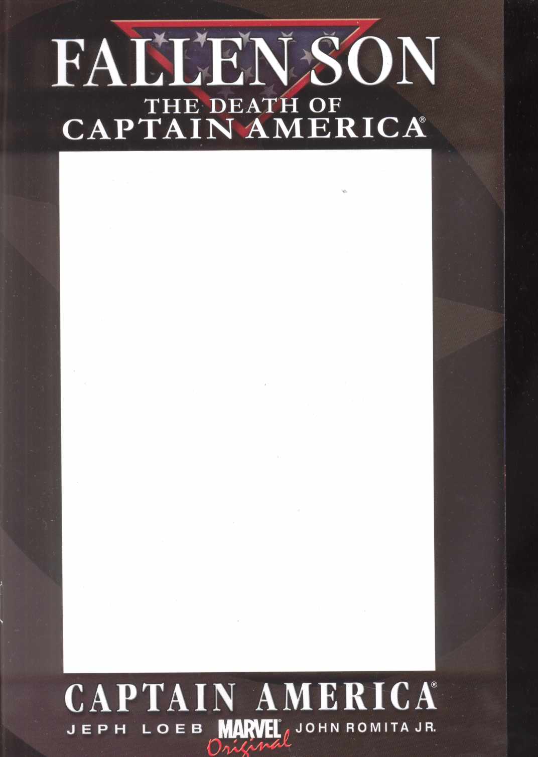 Fallen Son Death of Captain America #3 Special Blank Cover Edition (2007)