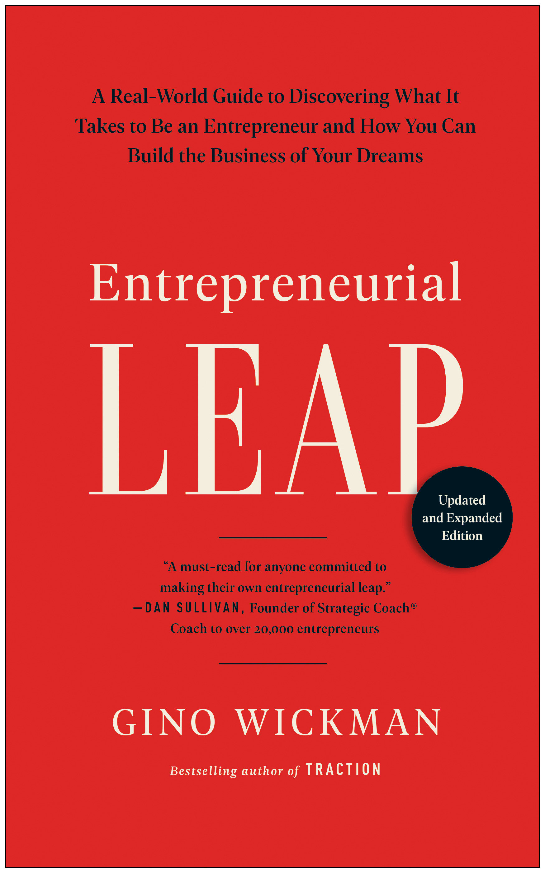Entrepreneurial Leap, Updated And Expanded Edition (Hardcover Book)