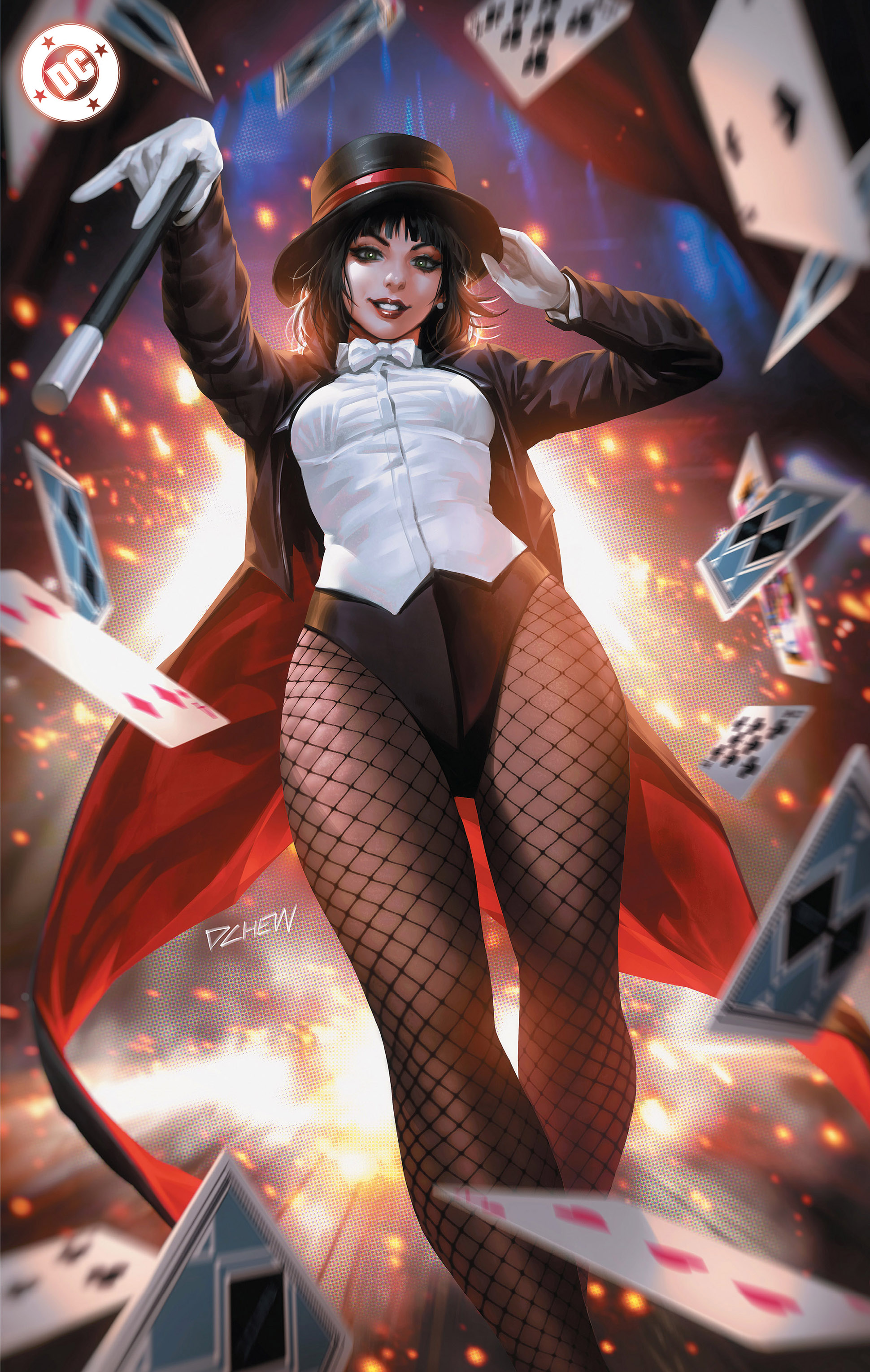 Zatanna #1 Cover H Derrick Chew DC Showcase Foil Variant (Limited To 2500 Copies) (Of 6)