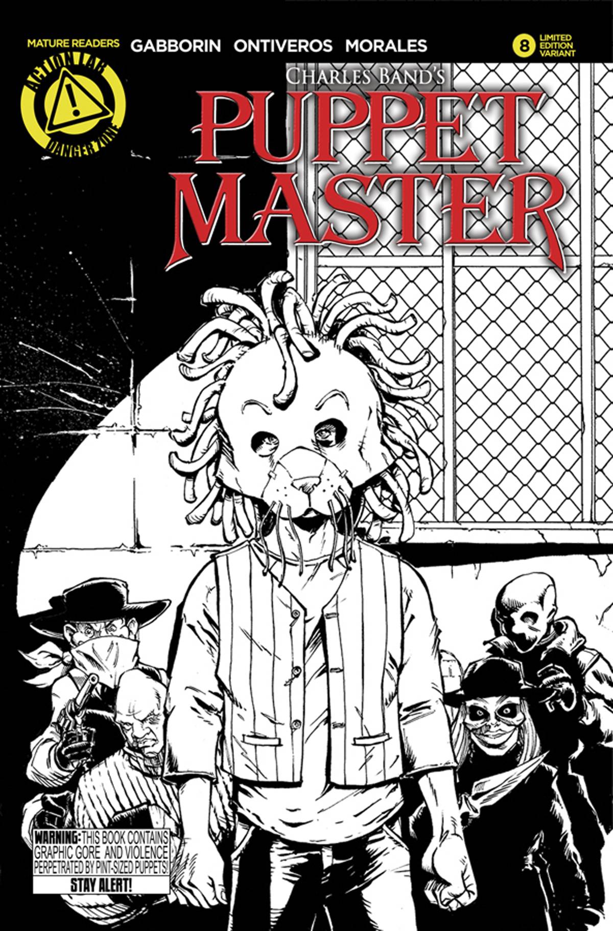 Puppet Master #8 Sketch Variant
