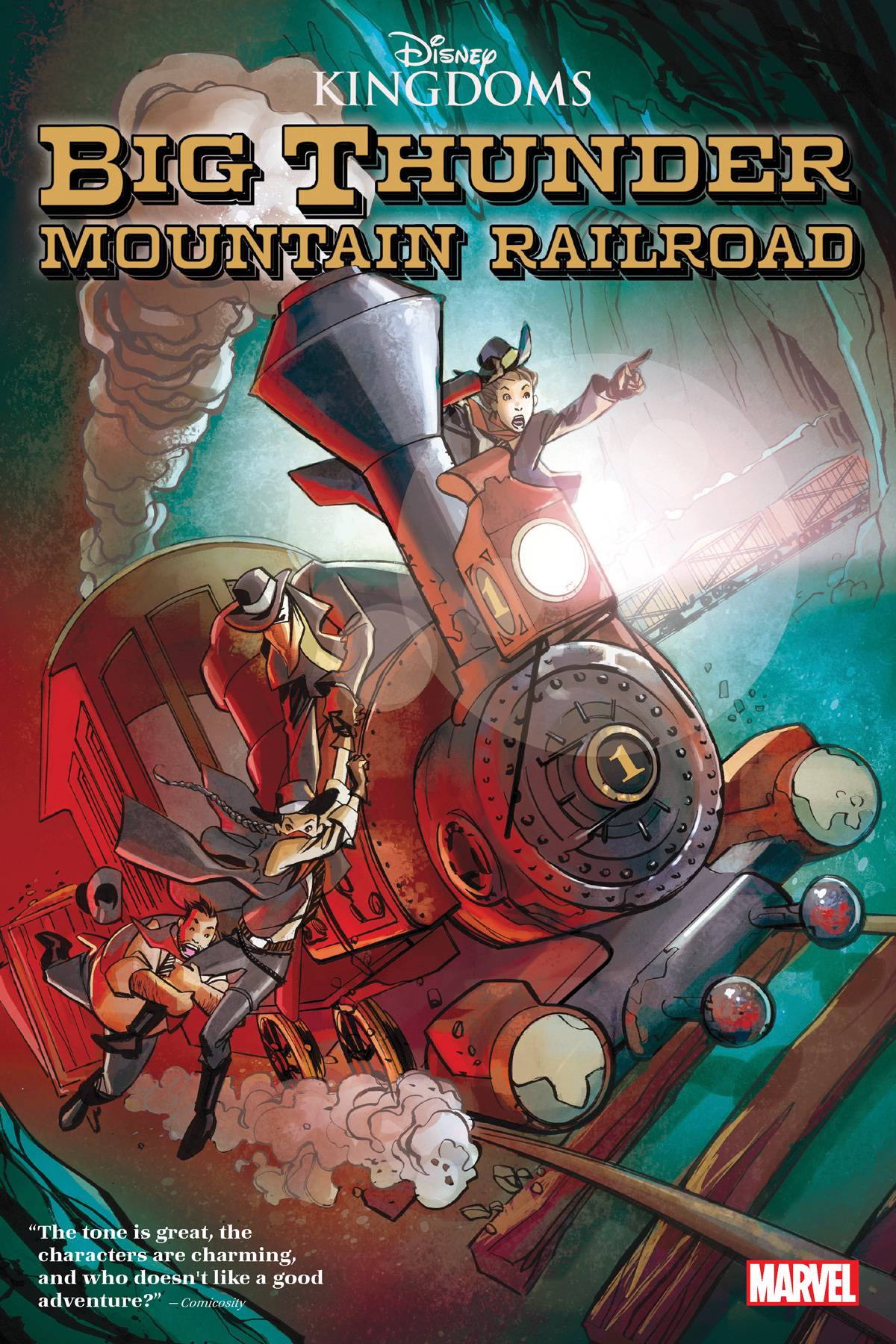 Disney Kingdoms Graphic Novel Big Thunder Mountain Railroad