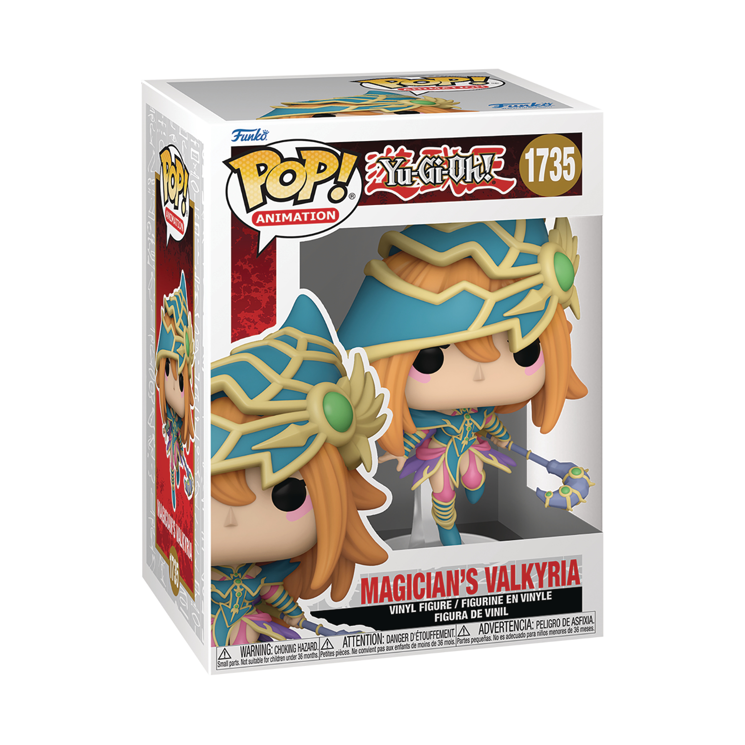 Pop Animation Yu-Gi-Oh Magician's Valkyria Vinyl Figure