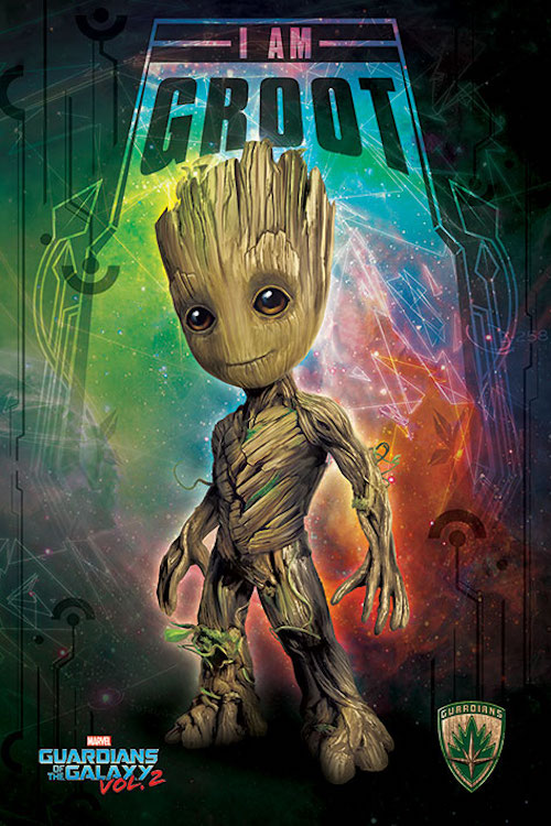 Guardians of the Galaxy Volume 2 Groot Poster 