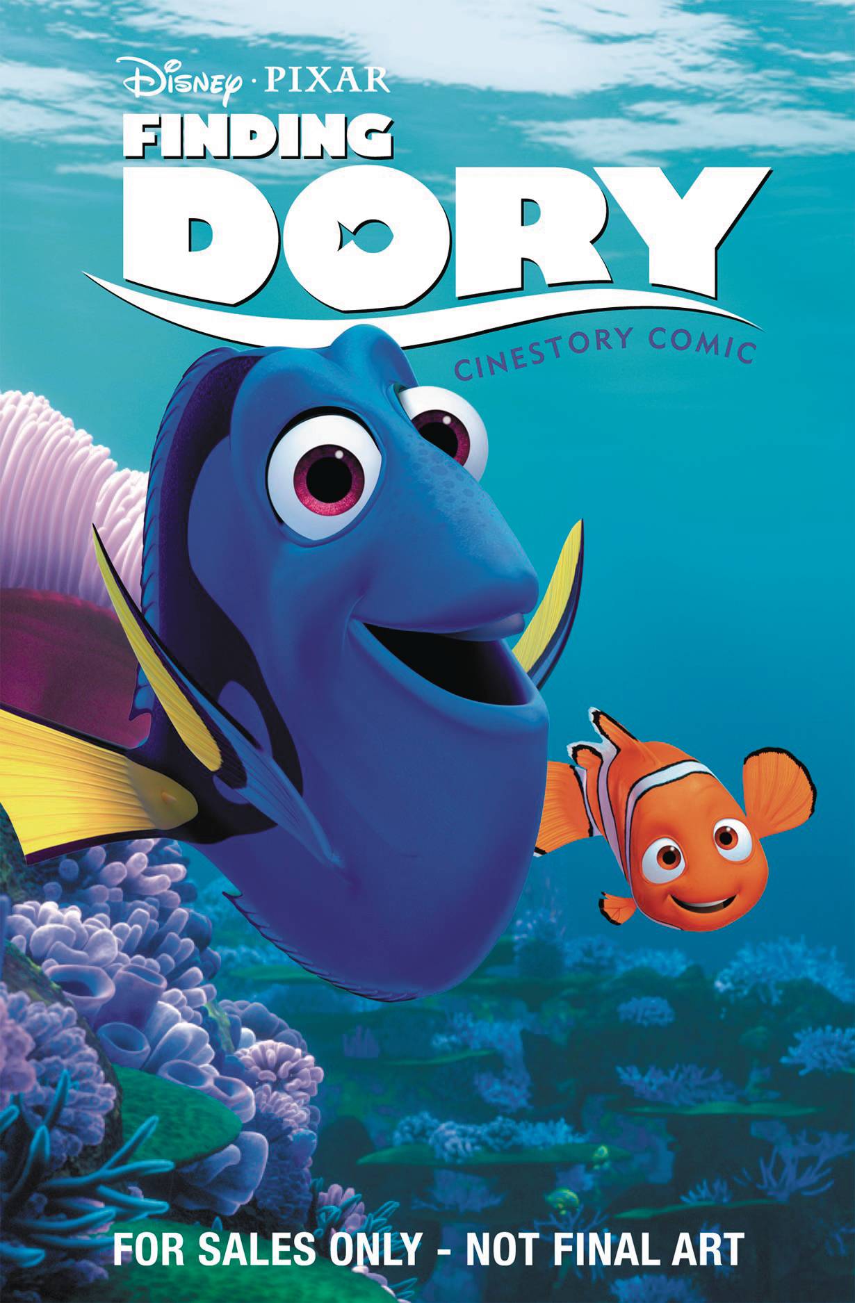 Disney Pixar Finding Dory Cinestory Graphic Novel