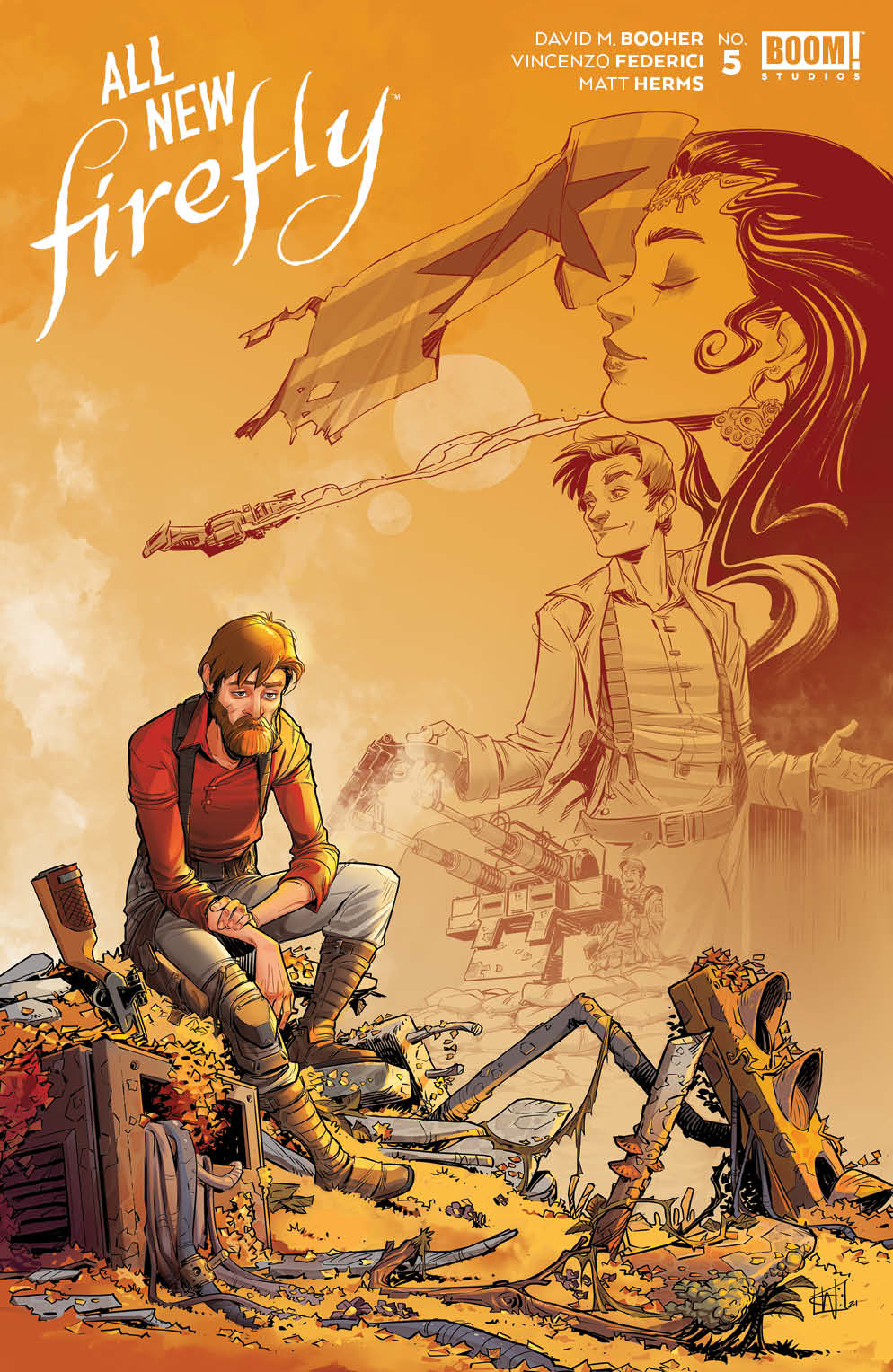 All New Firefly #5 Cover D 1 for 25 Incentive Wildgoose