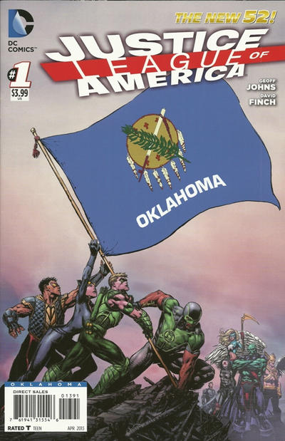 Justice League of America #1 Oklahoma Variant Edition