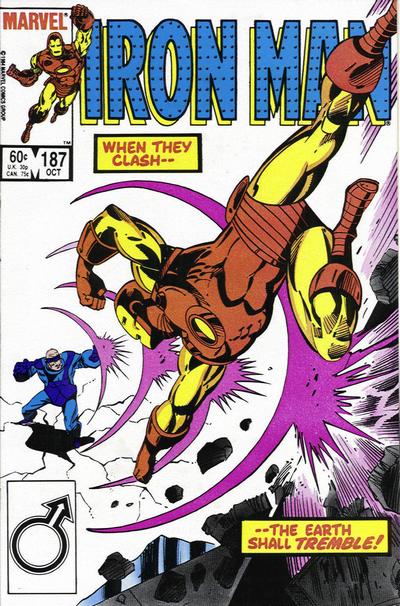 Iron Man #187 [Direct]-Very Fine (7.5 – 9)