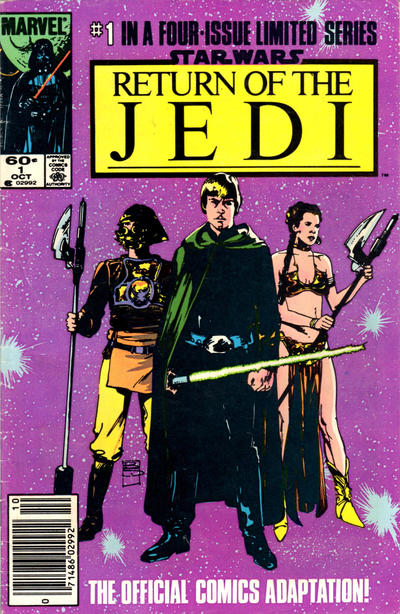 Star Wars: Return of The Jedi #1 [Newsstand] - Vf-