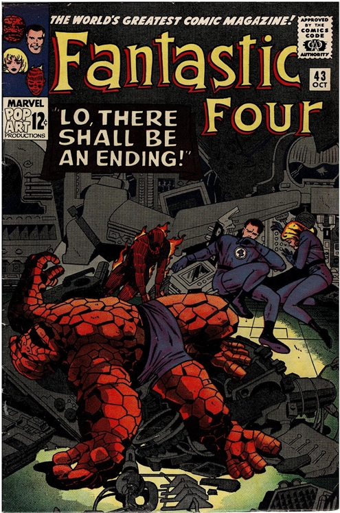Fantastic Four #43 [Regular Edition] - Fine - 