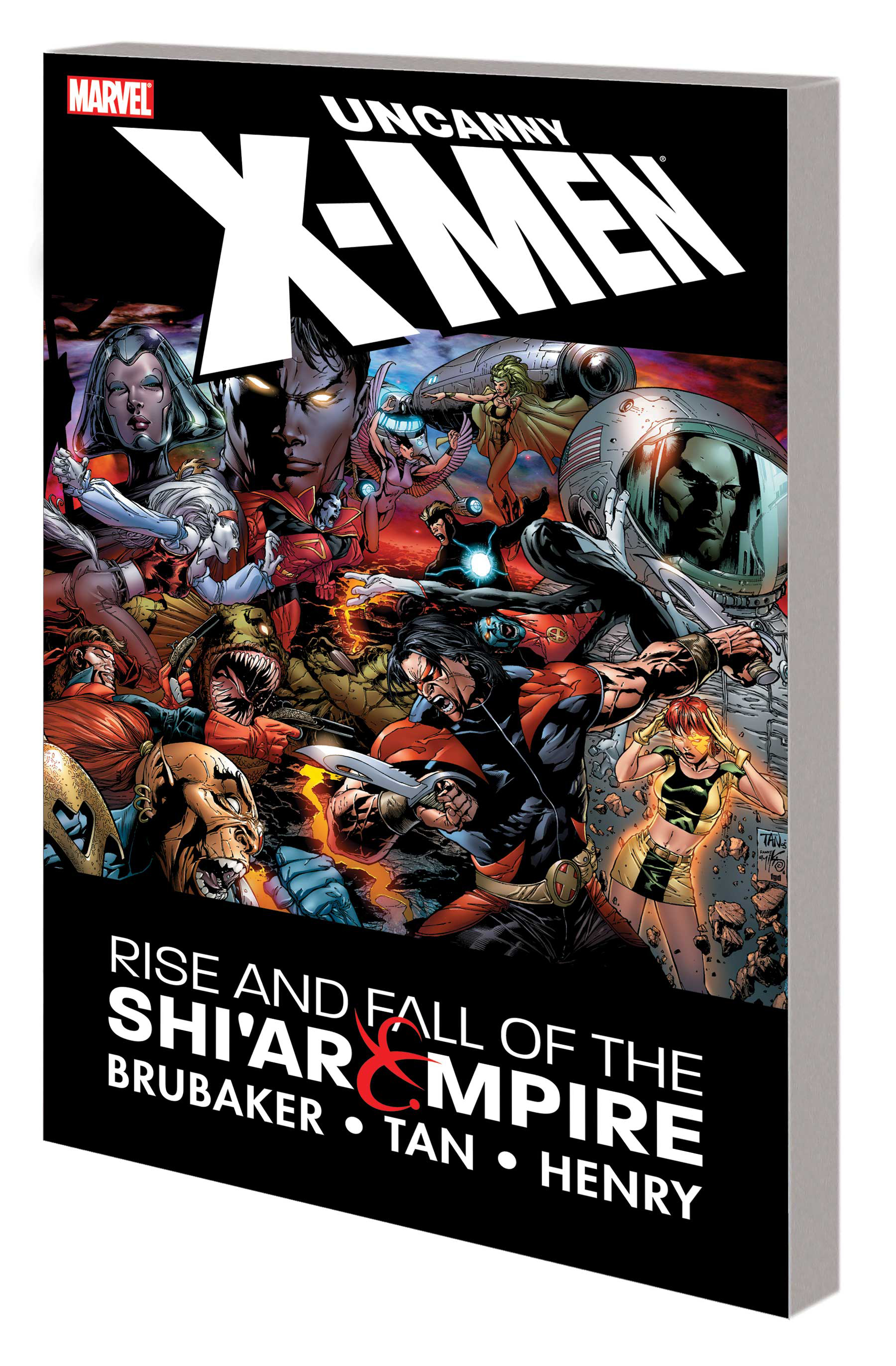 Uncanny X-Men Rise Fall Shiar Empire Graphic Novel New Printing
