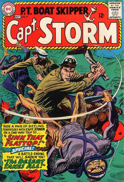 Capt. Storm #9-Very Fine (7.5 – 9)