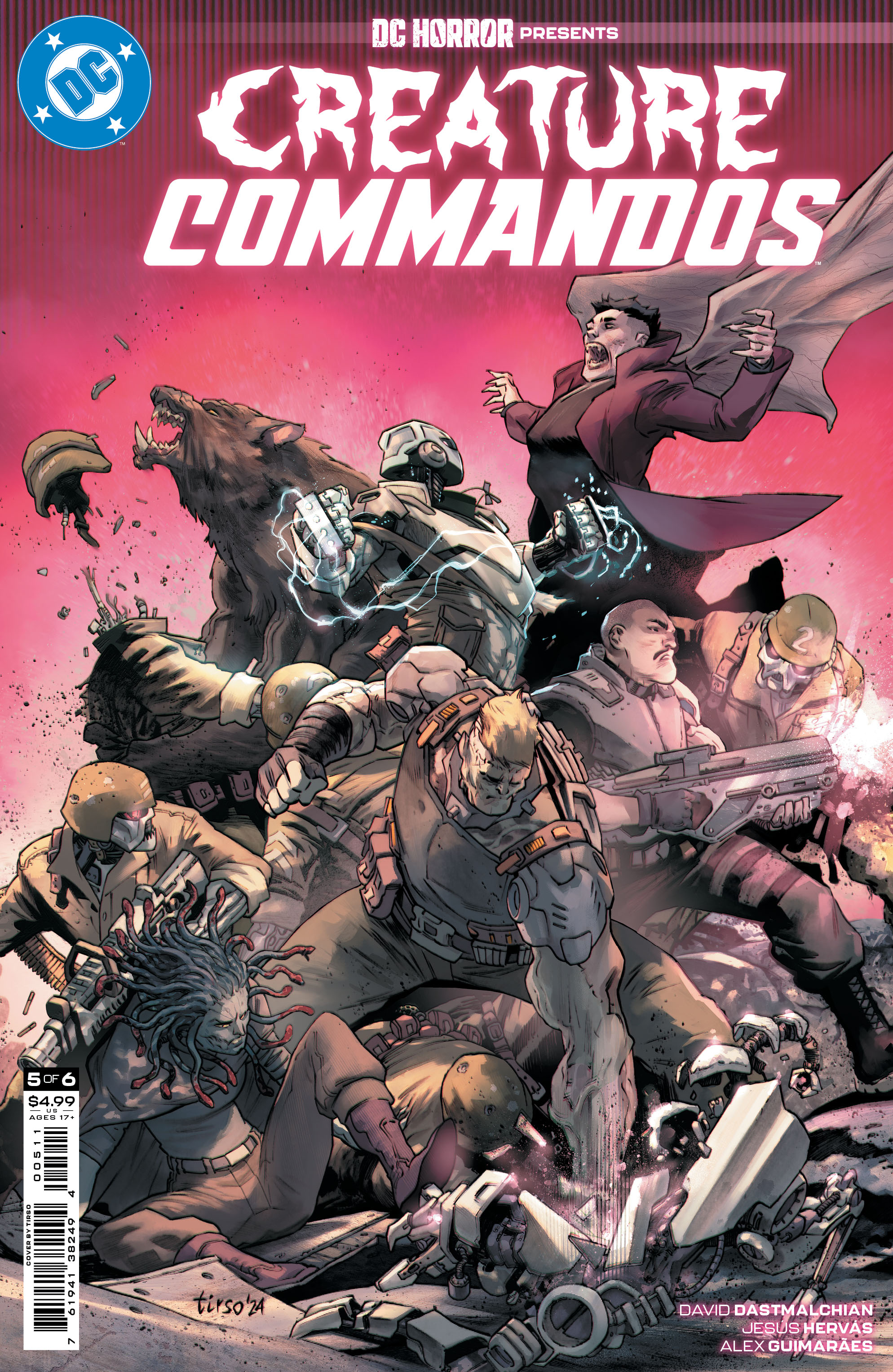 DC Horror Presents Creature Commandos #5 Cover A Tirso (Mature) (Of 6)