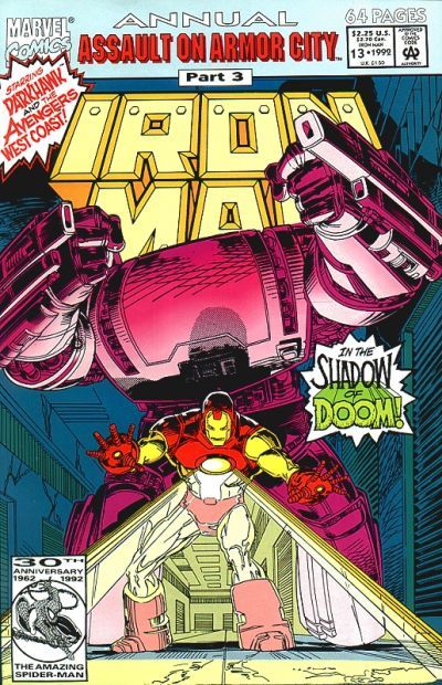 Iron Man Annual #13 [Direct]-Near Mint (9.2 - 9.8)