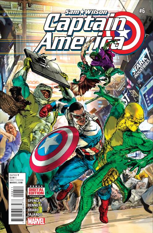 Captain America Sam Wilson #6 (2015)