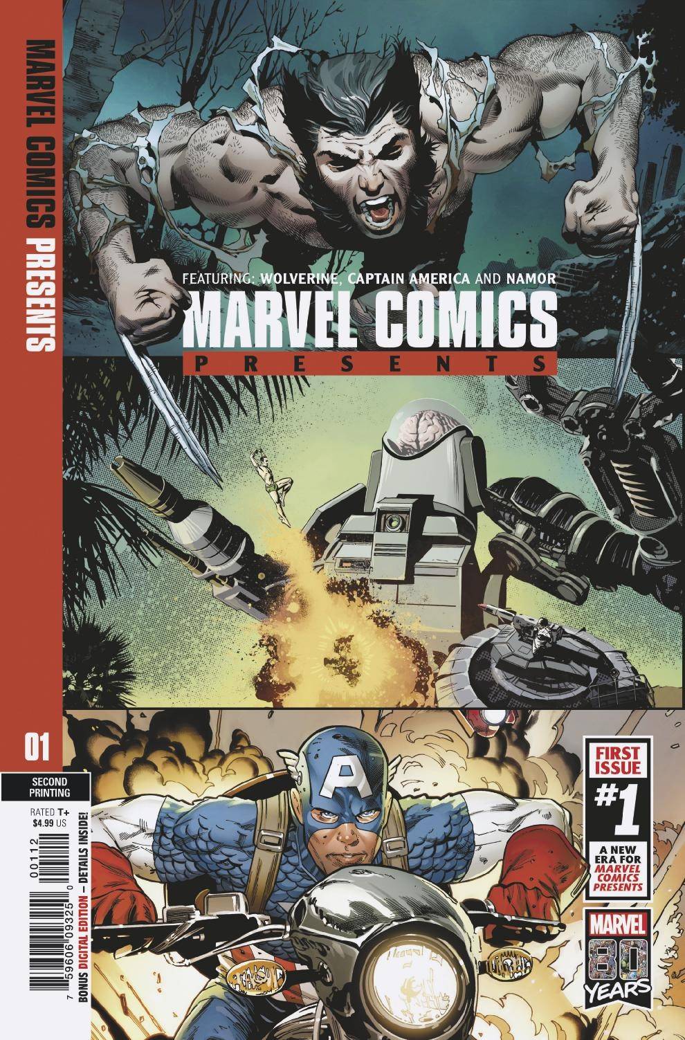 Marvel Comics Presents #1 2nd Printing Land Variant