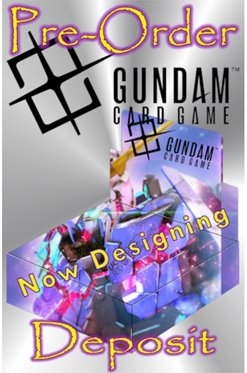 Gundam Tcg Gd-01 Newtype Rising Booster Box Pre-Order Deposit