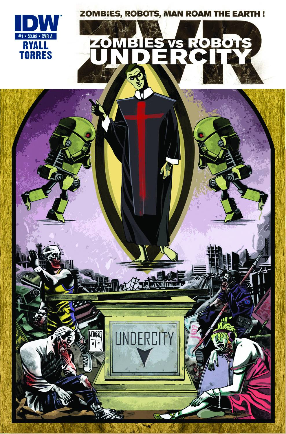 Zombies Vs Robots Undercity #1