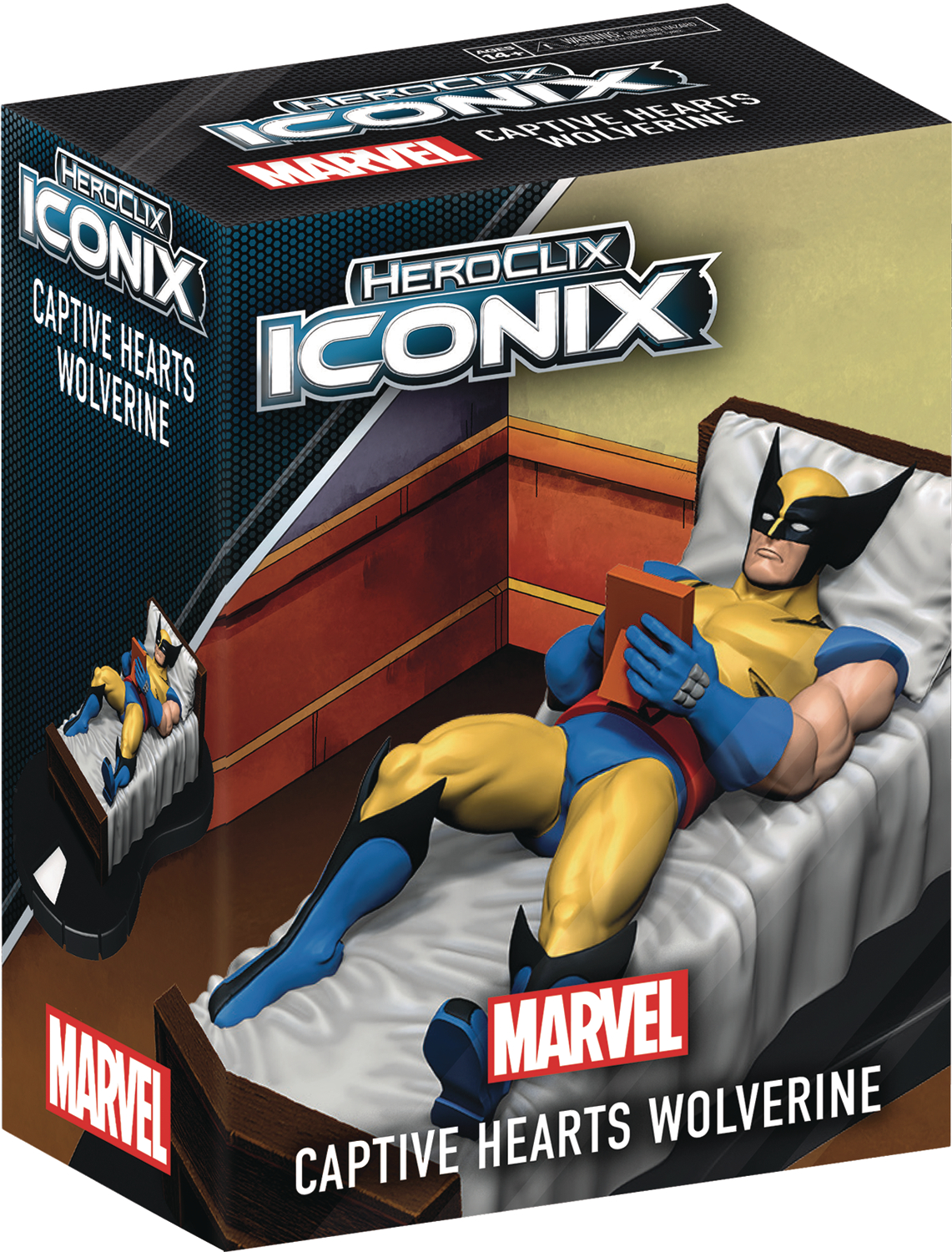 Marvel Heroclix Iconix Captive Hearts Wolverine