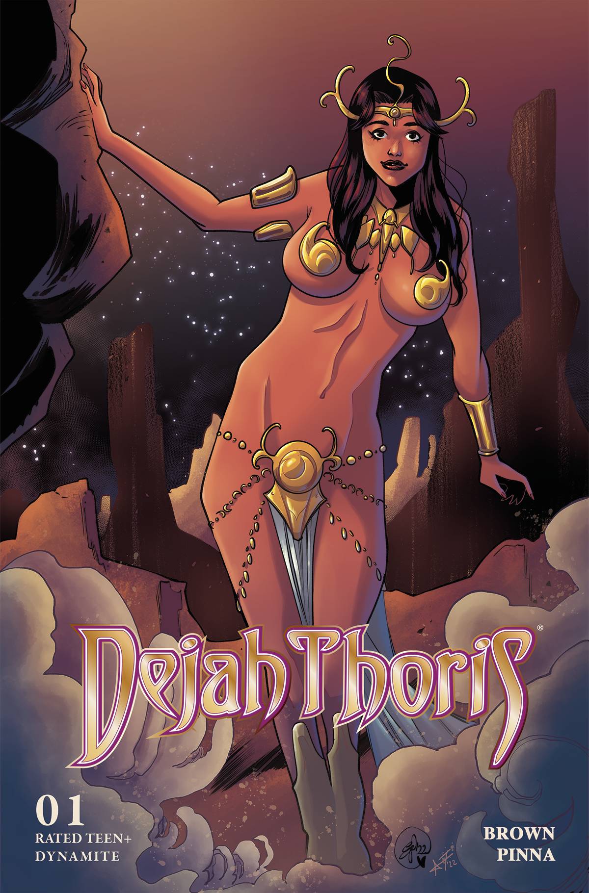 Dejah Thoris #1 Cover T Last Call Bonus Pinna Original (2023)