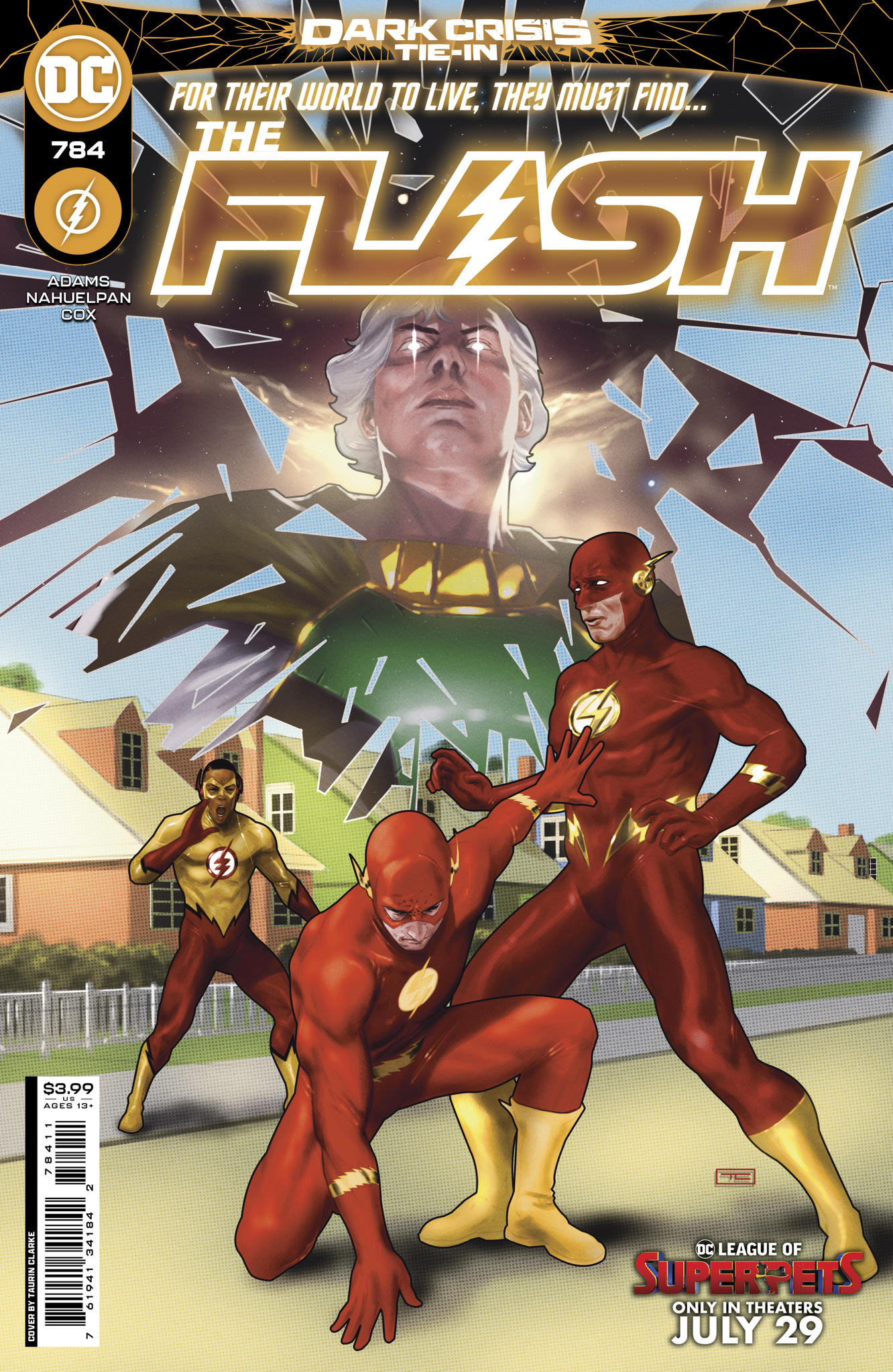 Flash #784 Cover A Taurin Clarke (Dark Crisis) (2016)