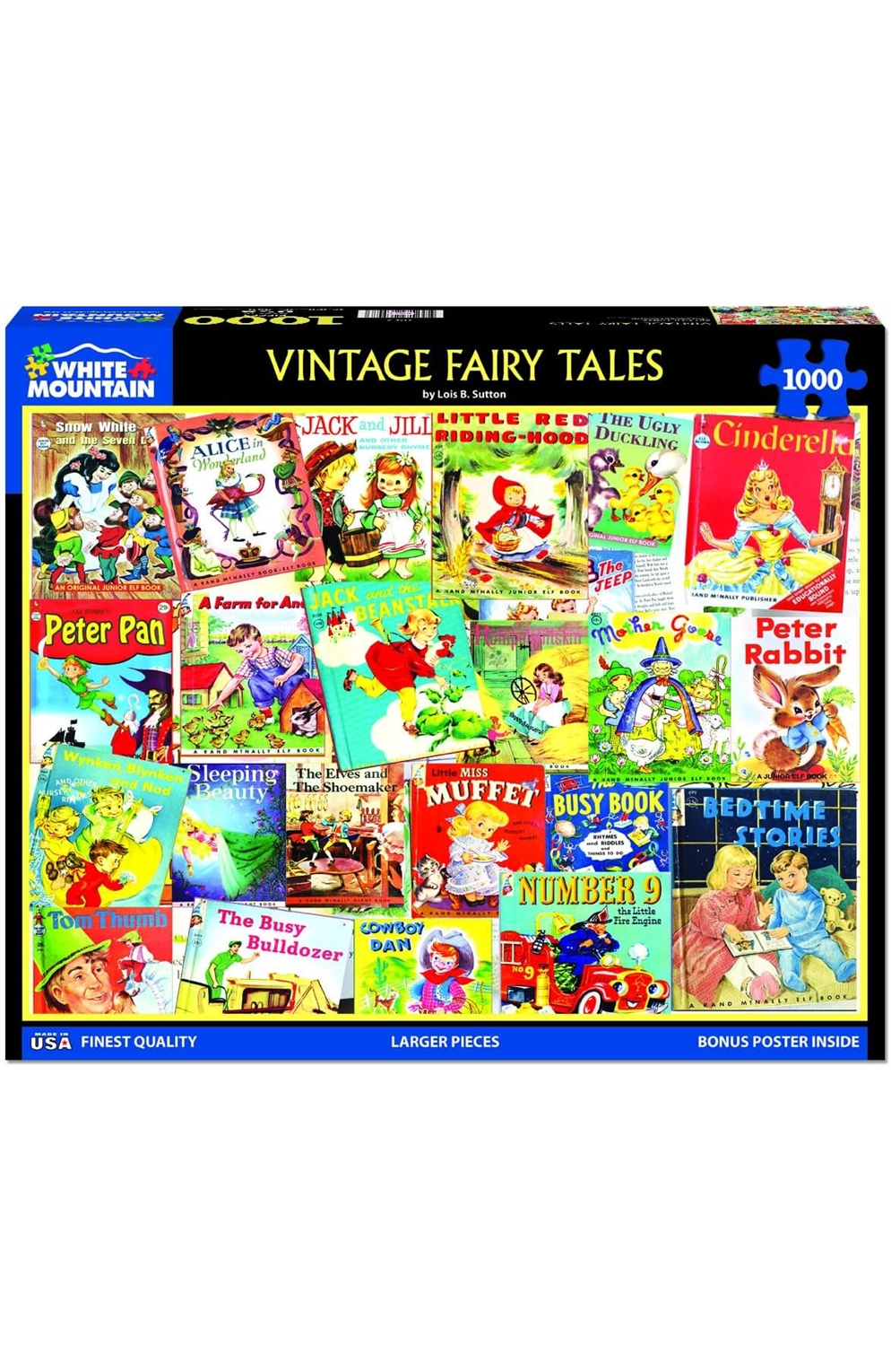 Vintage Fairy Tales (1953Pz) - 1000 Piece Jigsaw Puzzle