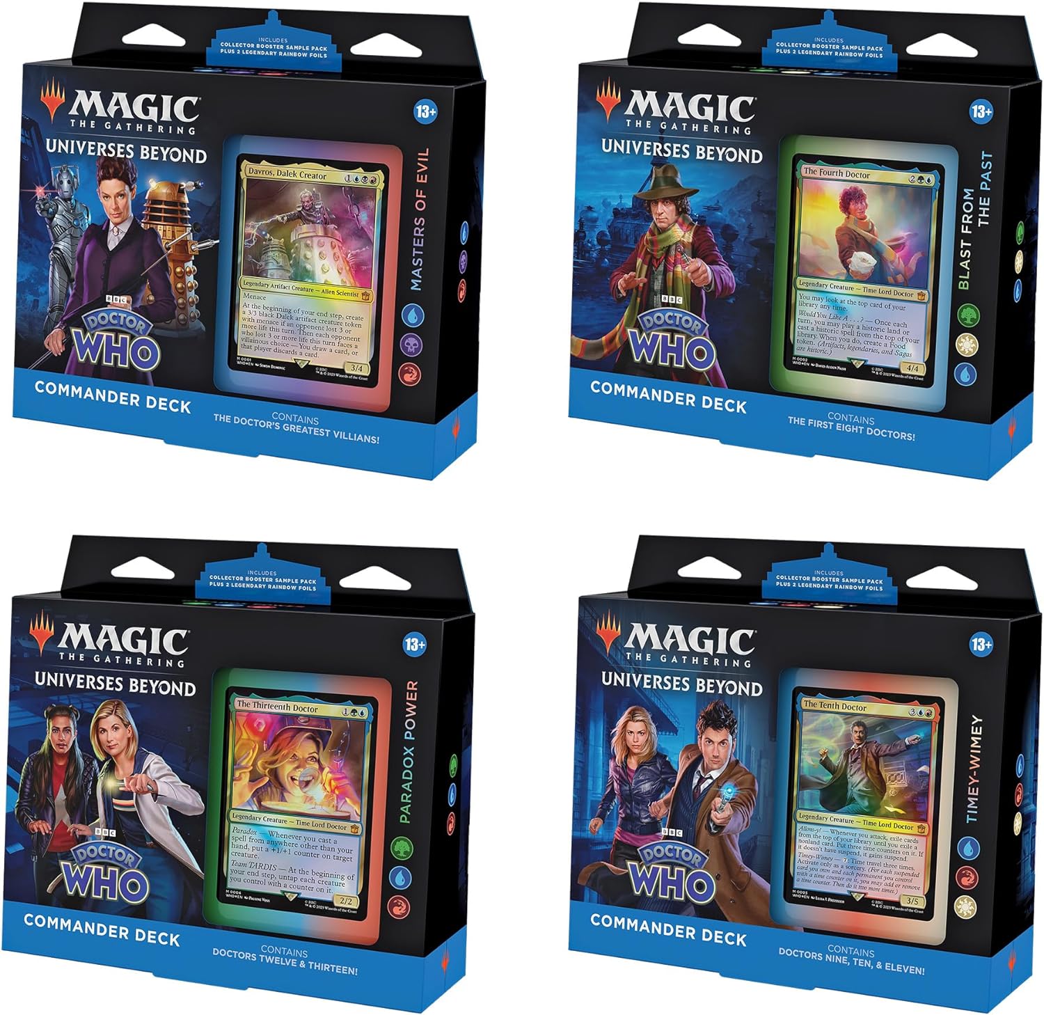 Magic the Gathering: Universe Beyond Doctor Who Commander Deck
