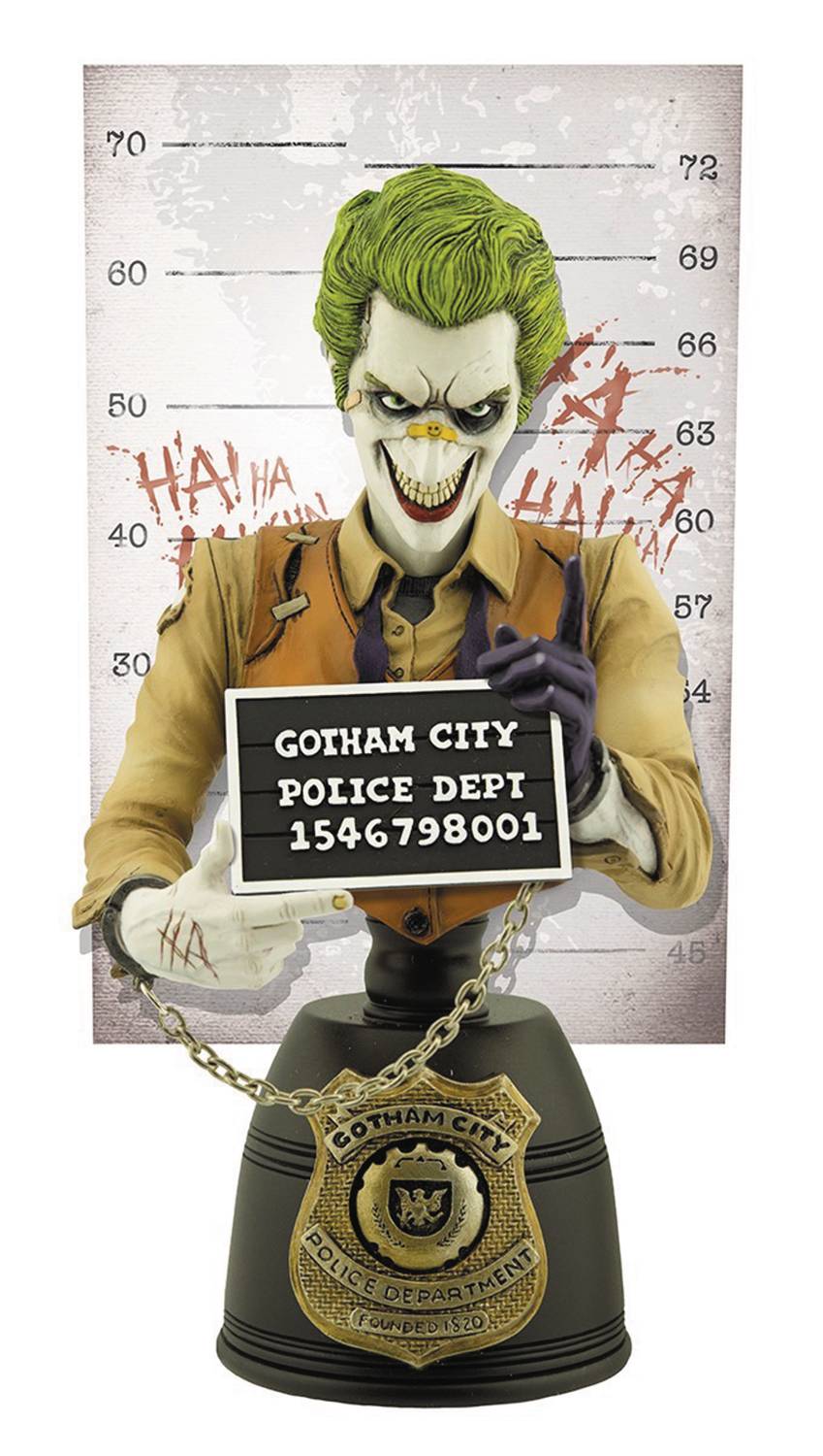 DC Joker Mugshot Bust