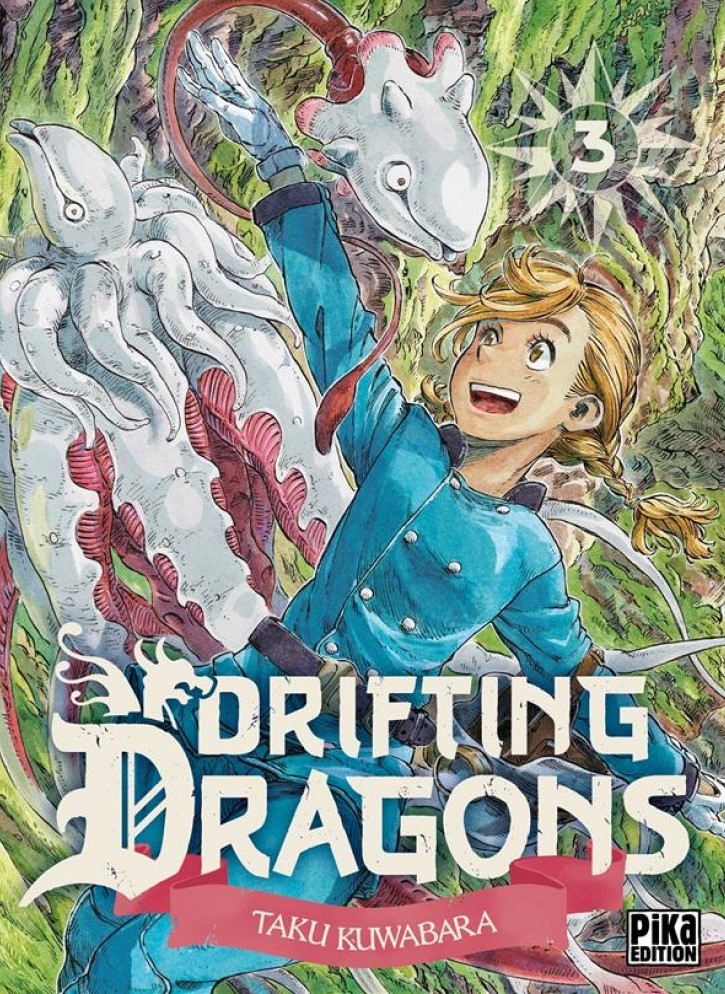 Drifting Dragons Manga Volume 3