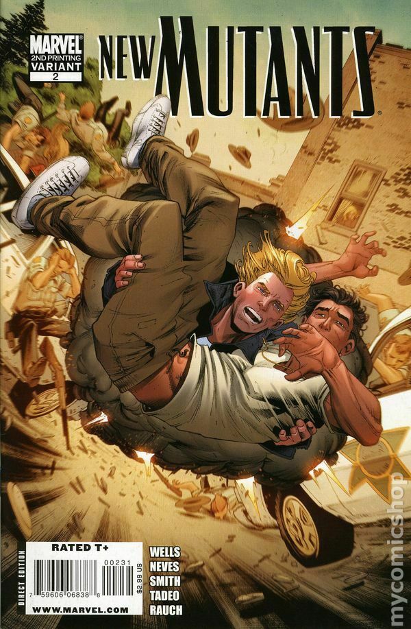 New Mutants #2 2nd Print (2009)