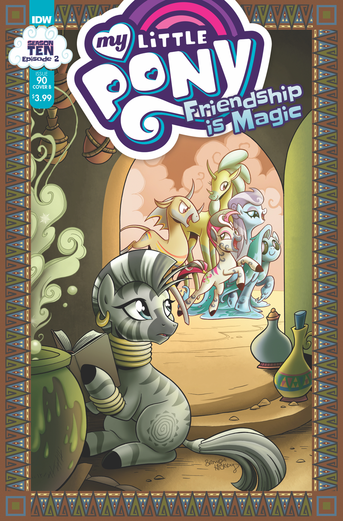 My Little Pony Friendship Is Magic #90 Cover B Hickey