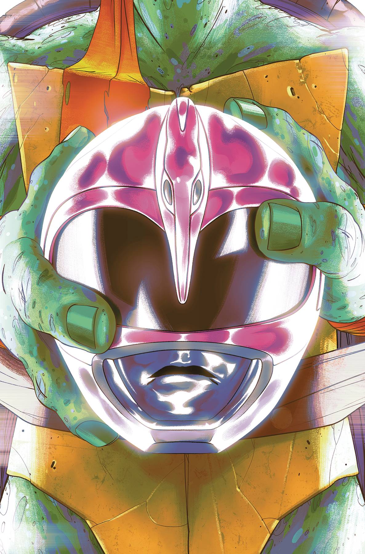 Power Rangers Teenage Mutant Ninja Turtles #4 Mike Montes 