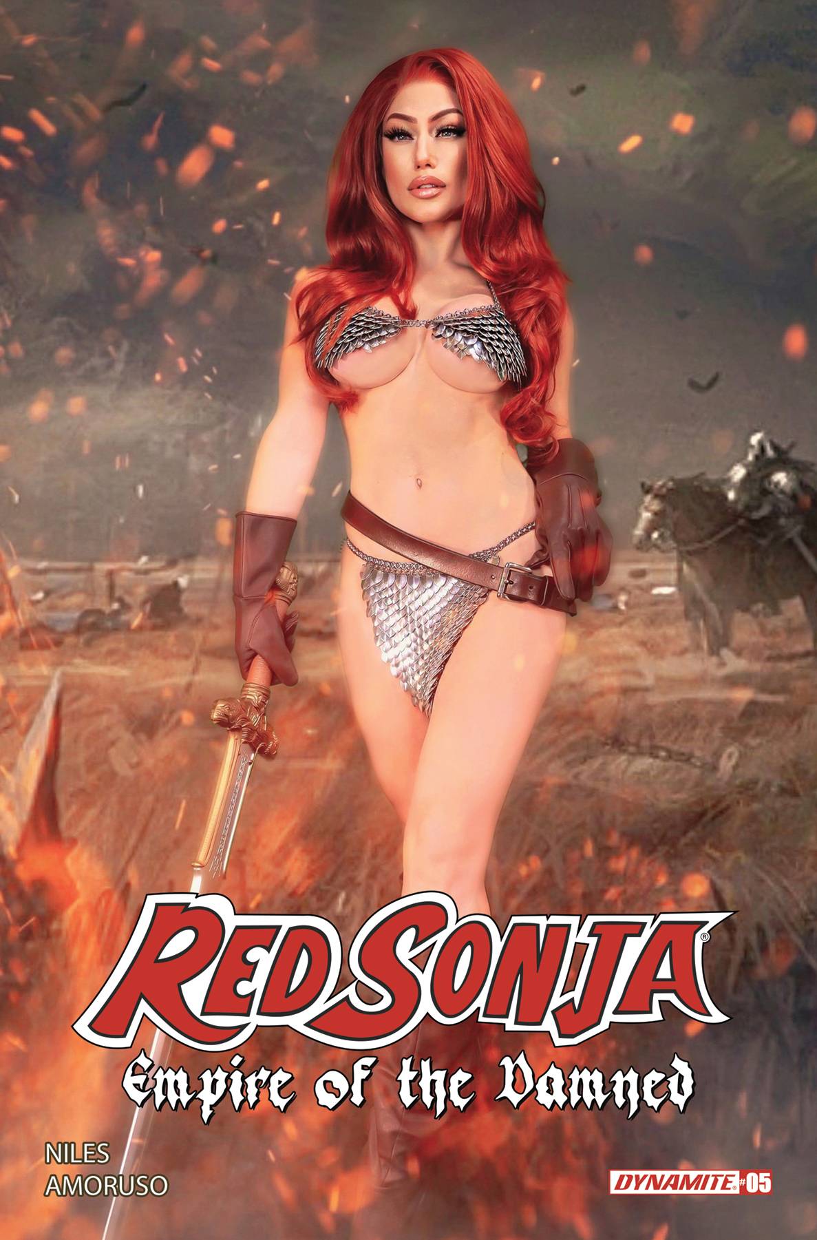 Red Sonja Empire of the Damned #5 Cover D Cosplay