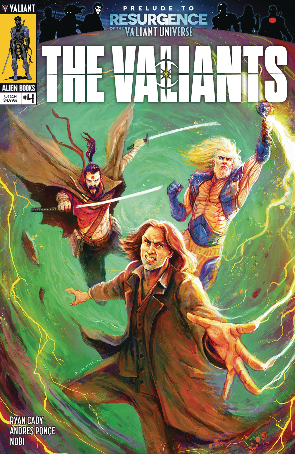 Valiants #4 Cover A Di Mattia (Of 4) (2024)