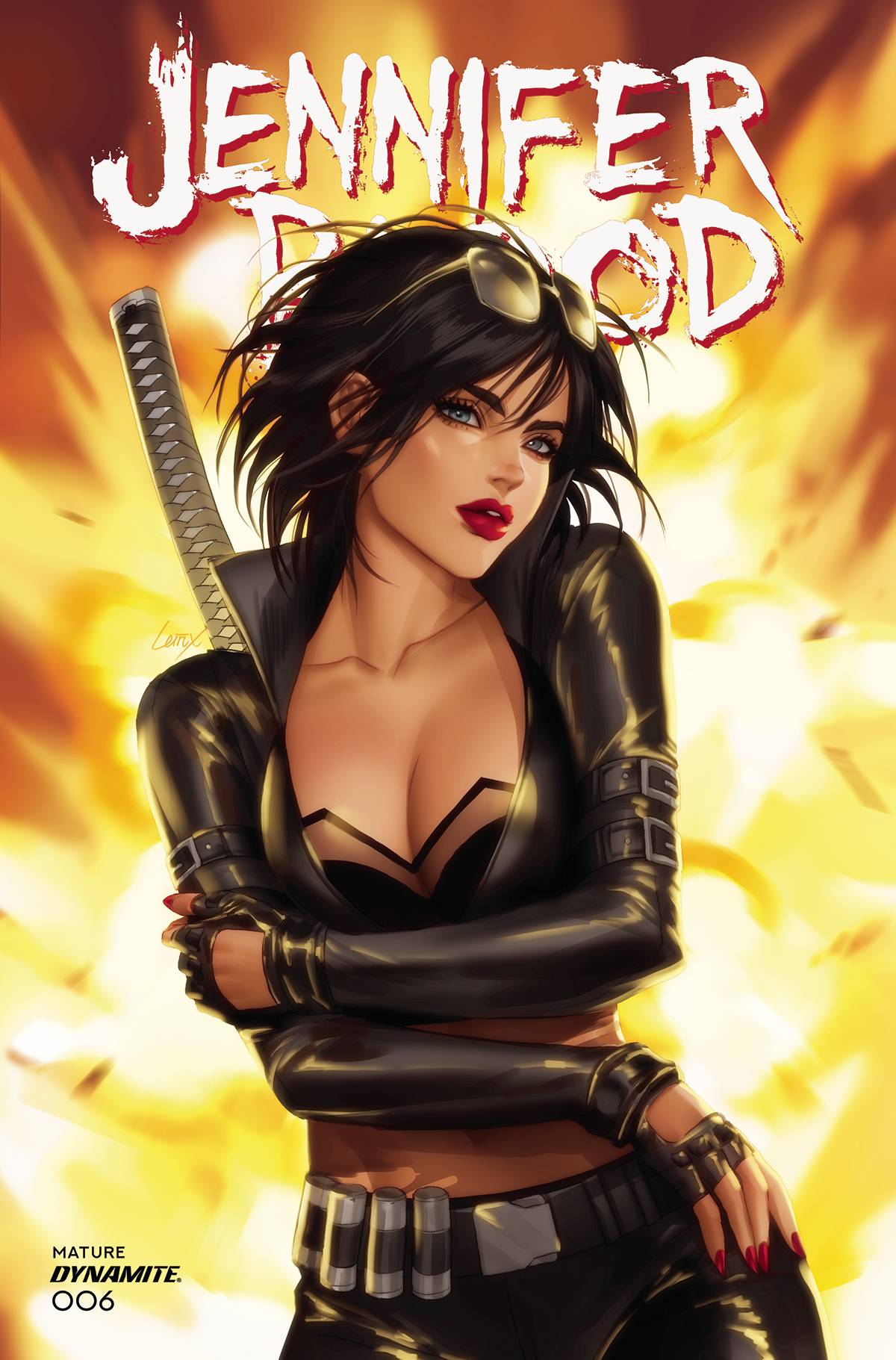 Jennifer Blood #6 Cover C Li (Mature)