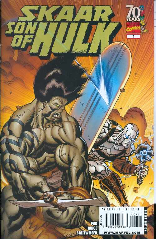 Son of Hulk #7 (2nd Printing Variant) (2008)