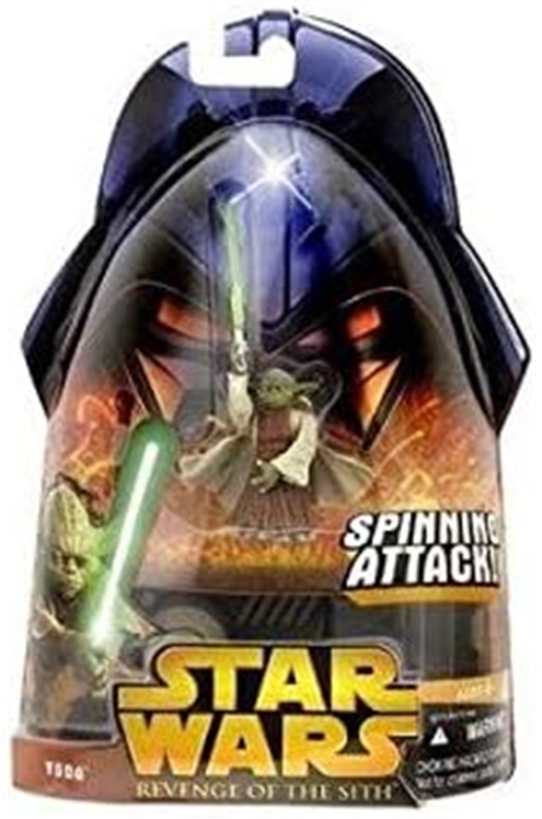 Star Wars Revenge of The Sith Spinning Attack! Yoda