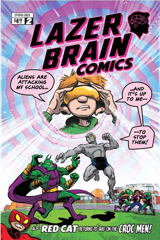 Lazer Brain Comics #2 Standard Edition