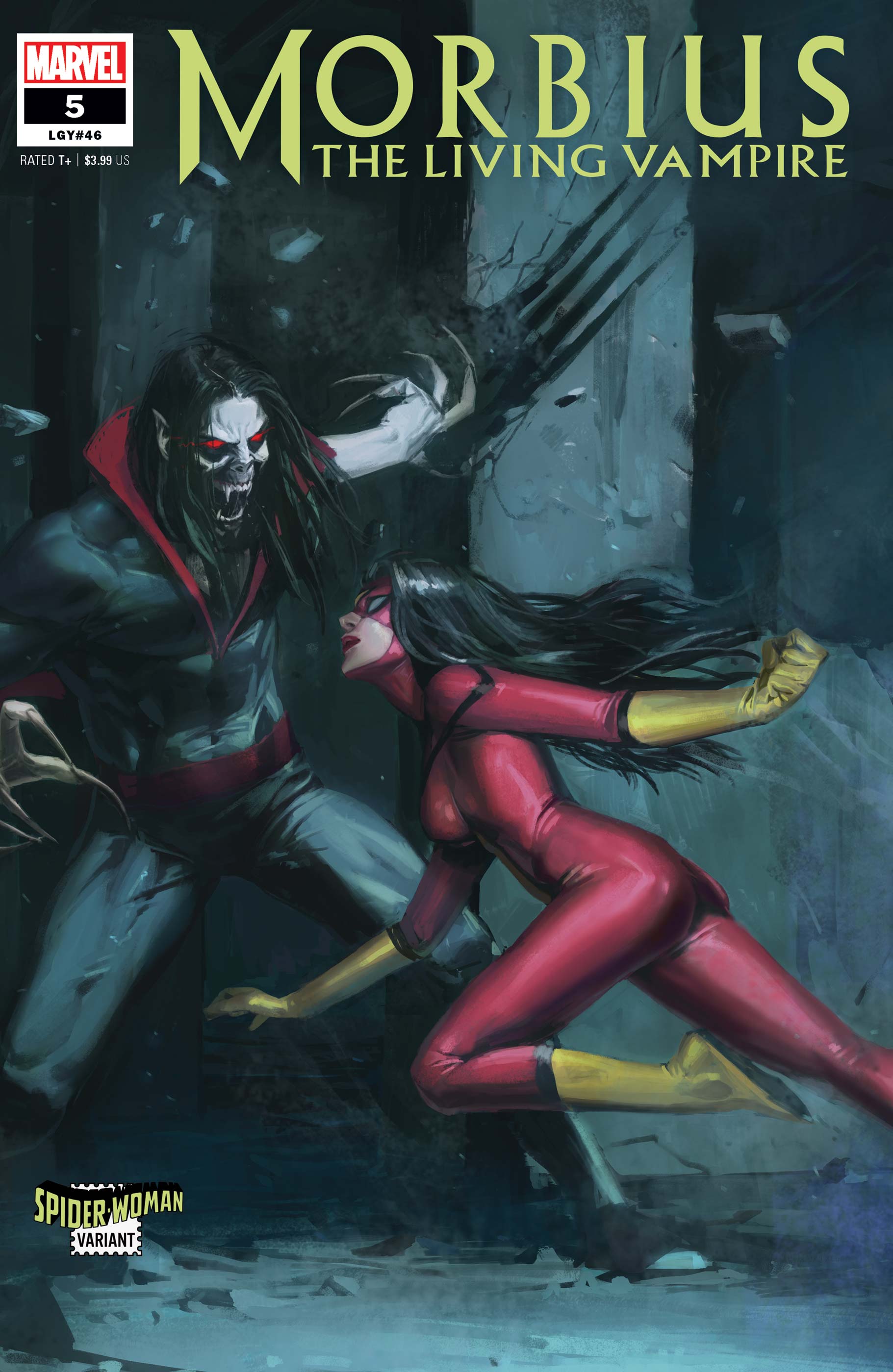 Morbius #5 Pyeong Jun Park Spider-Woman Variant