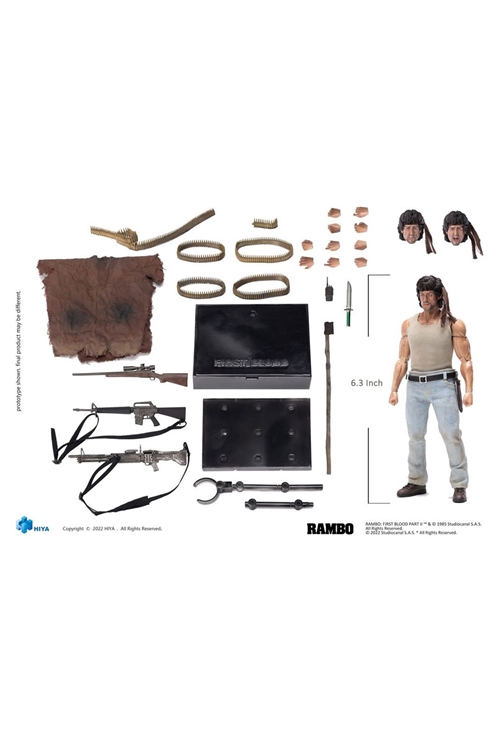First Blood Exquisite Super Series 1/12 John Rambo Action Figure