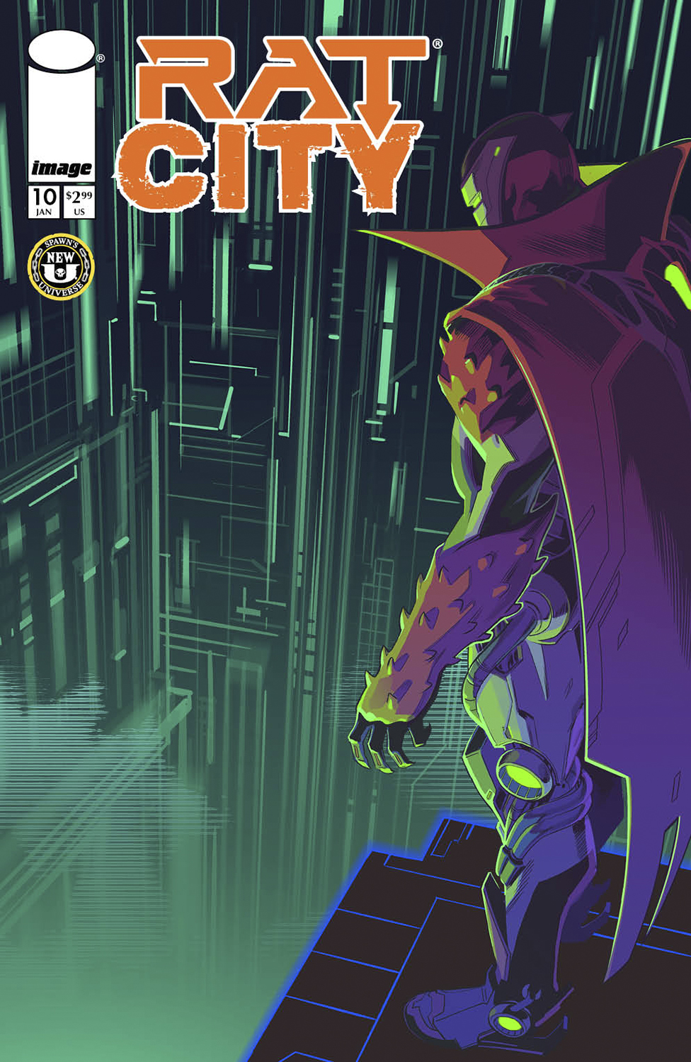 Spawn Rat City #10 Cover B Marco Failla Variant